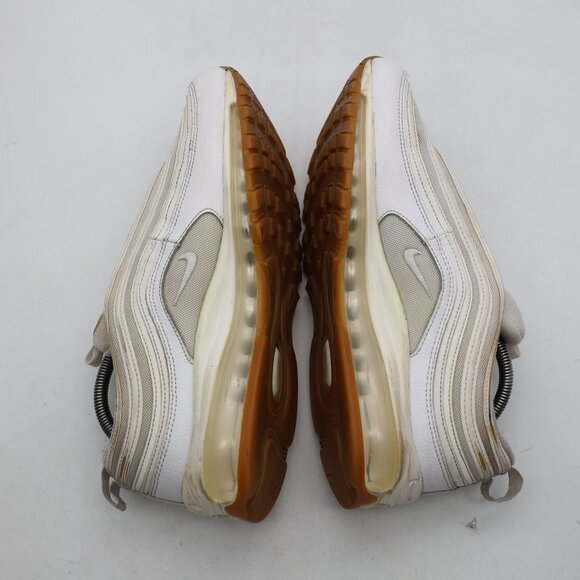 Nike Air Max 97 Triple White Men’s 10.5 Running Athletic Sneakers DJ2740-100 - Picture 6 of 11
